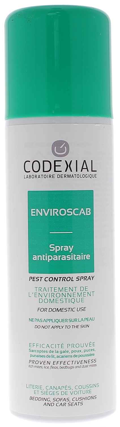 Enviroscab antiparasitaire Codexial - spray de 200ml