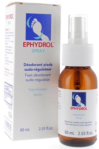 Ephydrol pedilane spray déodorant pieds sudo-régulateur - spray de 60 ml