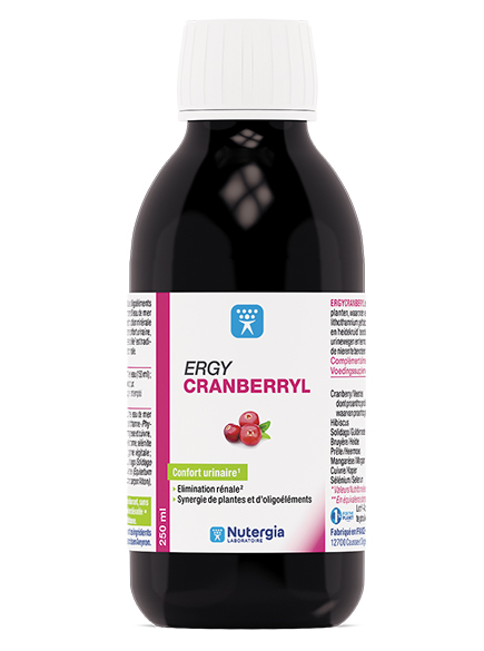 Ergycranberryl Nutergia - flacon de 250 ml