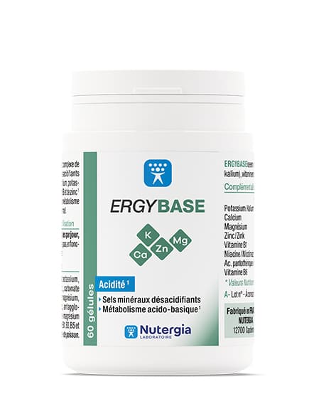 Ergybase Nutergia - 60 gélules