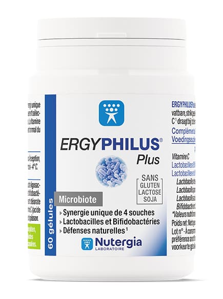 Ergyphilus Plus Nutergia - 30 gélules