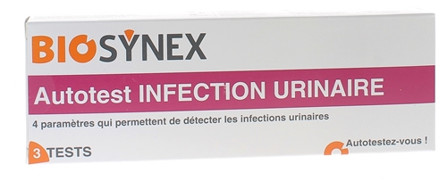 Test Infection Urinaire Biosynex - 3 Tests
