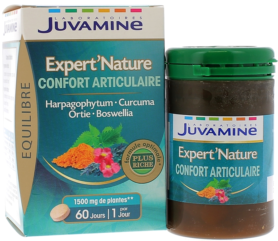 Expert' Nature Confort Articulaire Juvamine - boîte de 60 comprimés