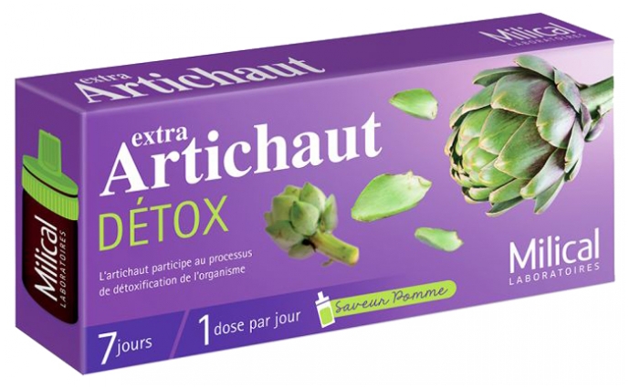 Cure Détox Foie 7 Jours à L'Artichaut - Complément Alimentaire Liquide - Fabriqué En France