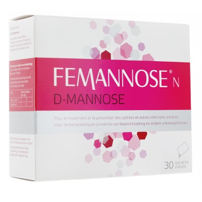 Femannose N D-Mannose Melisana Pharma - boite de 30 sachets