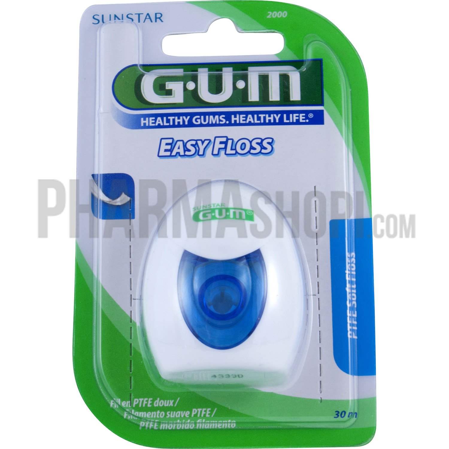 Fil dentaire Easy floss PTFE Soft Floss Gum - 30 m