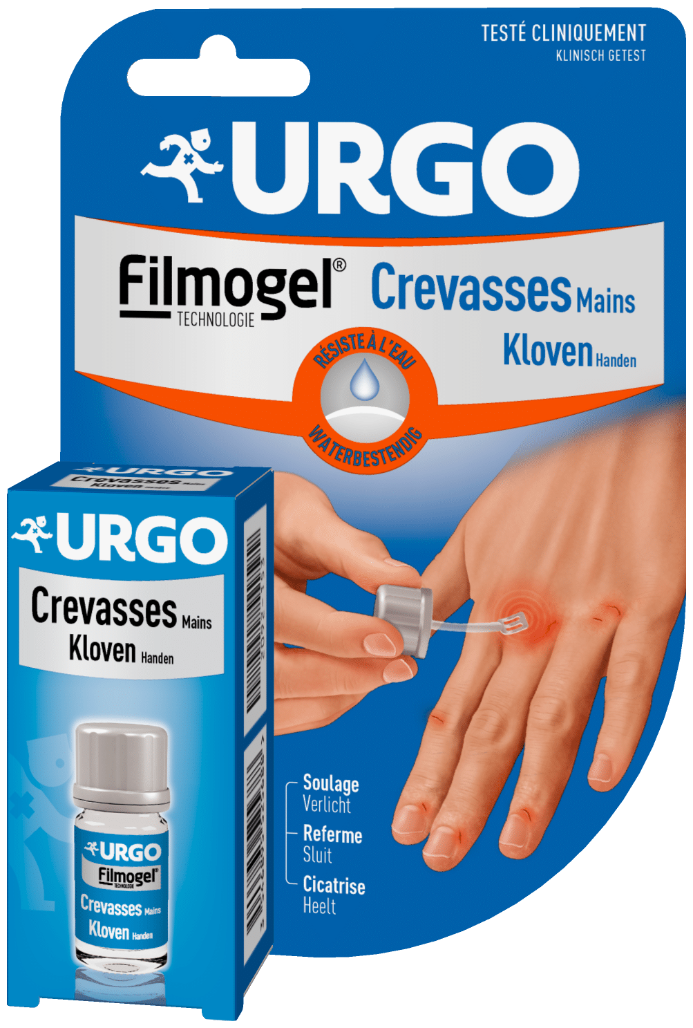 Filmogel crevasses mains Urgo - tube de 3,25 ml