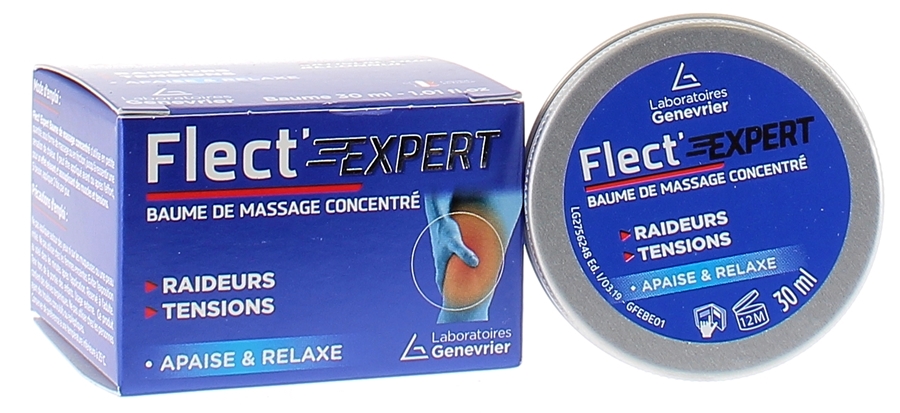Flect'EXPERT baume de massage concentré Genevrier - baume de 30 ml