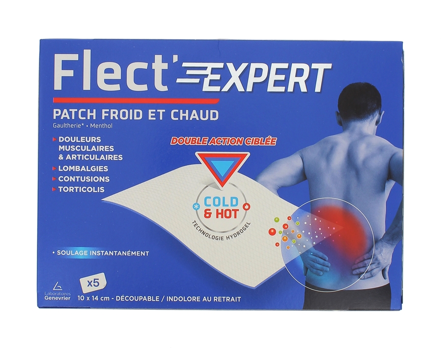 Flect'Expert Patch chaud et froid - 5 patchs