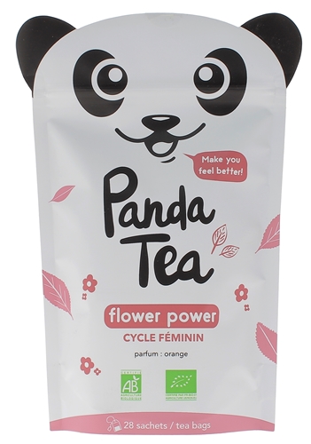 Flower Power cycle féminin Panda Tea - 28 sachets