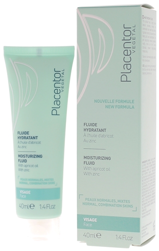 Fluide hydratant Placentor végétal - tube de 40 ml