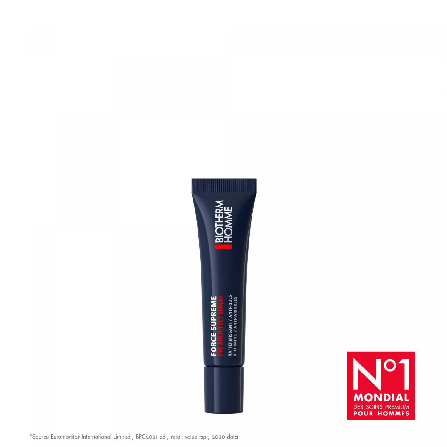 Force supreme eye architect sérum yeux Biotherm homme - raffermissant ...