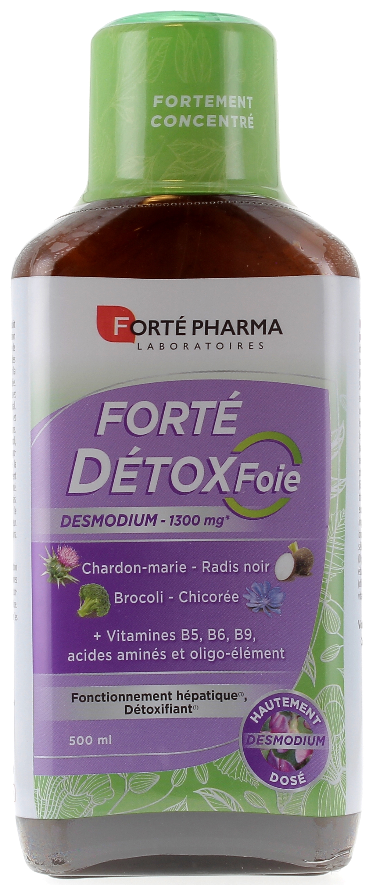 Forté DetoxFoie Desmodium Forté Pharma - flacon de 500 ml