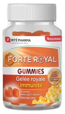 Forté Royal Gelée royale immunité Forté Pharma - pot de 60 gummies