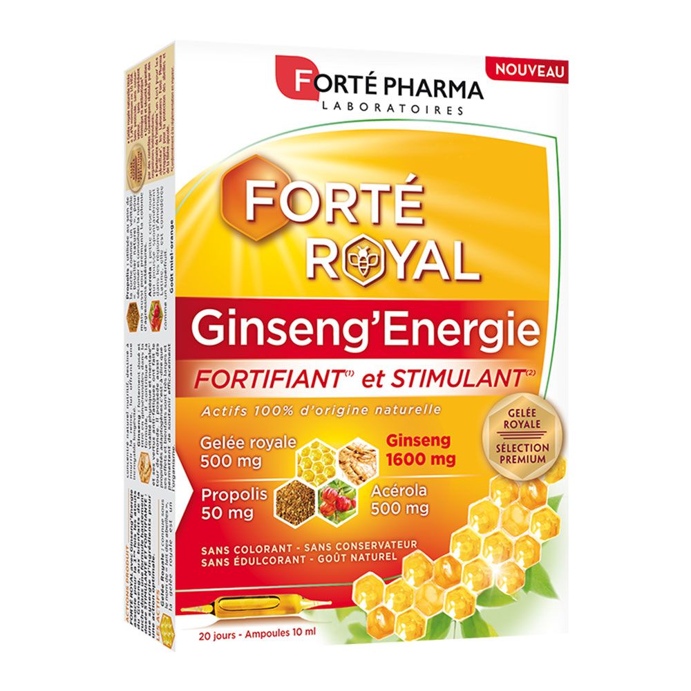 Forté Royal Ginseng'Energie fortifiant & stimulant Forté Pharma