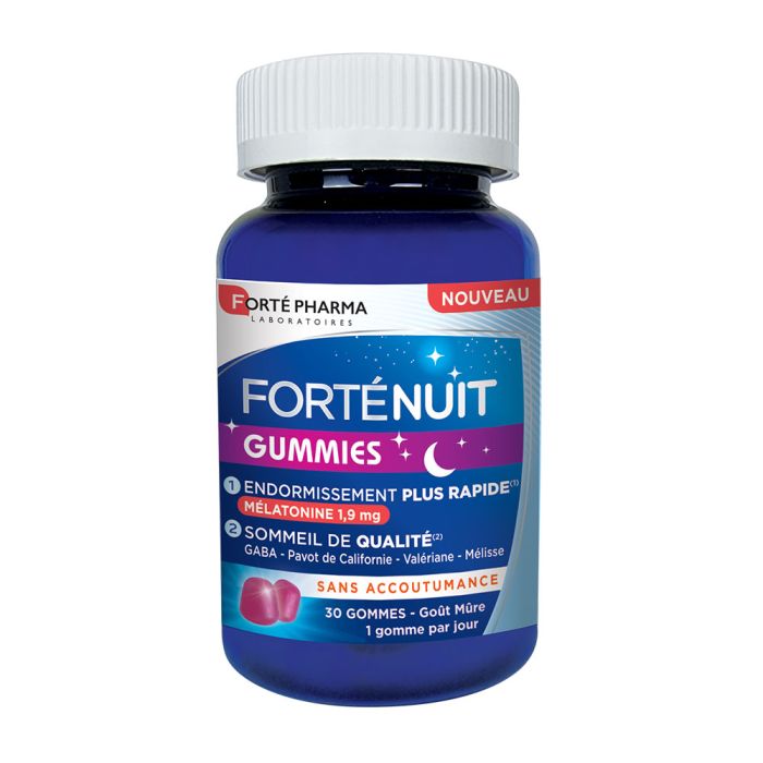 FortéNuit Gummies Forté Pharma - boîte de 30 gommes