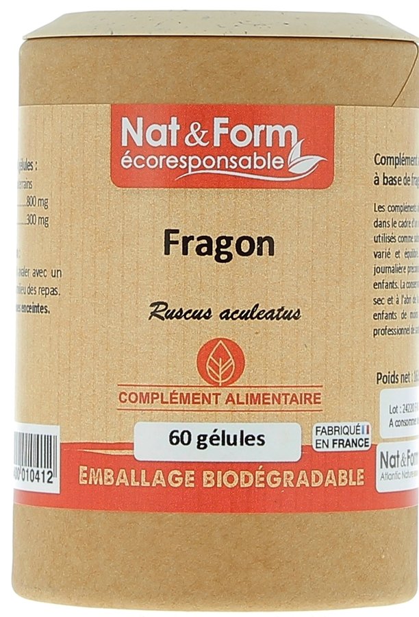 Fragon Ecoresponsable Nat&Form - boite de 60 gélules