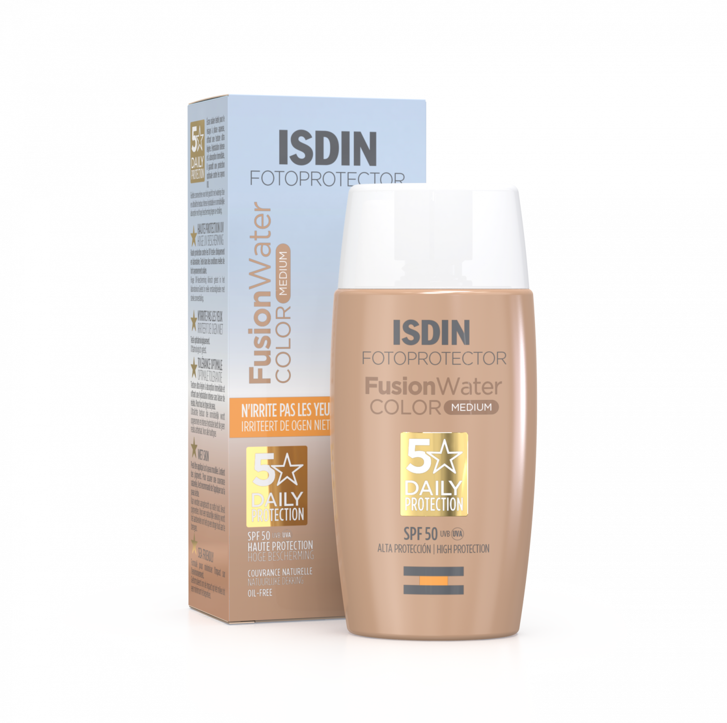 Fusion Water Color SPF50 Fotoprotector Isdin - flacon de 50ml