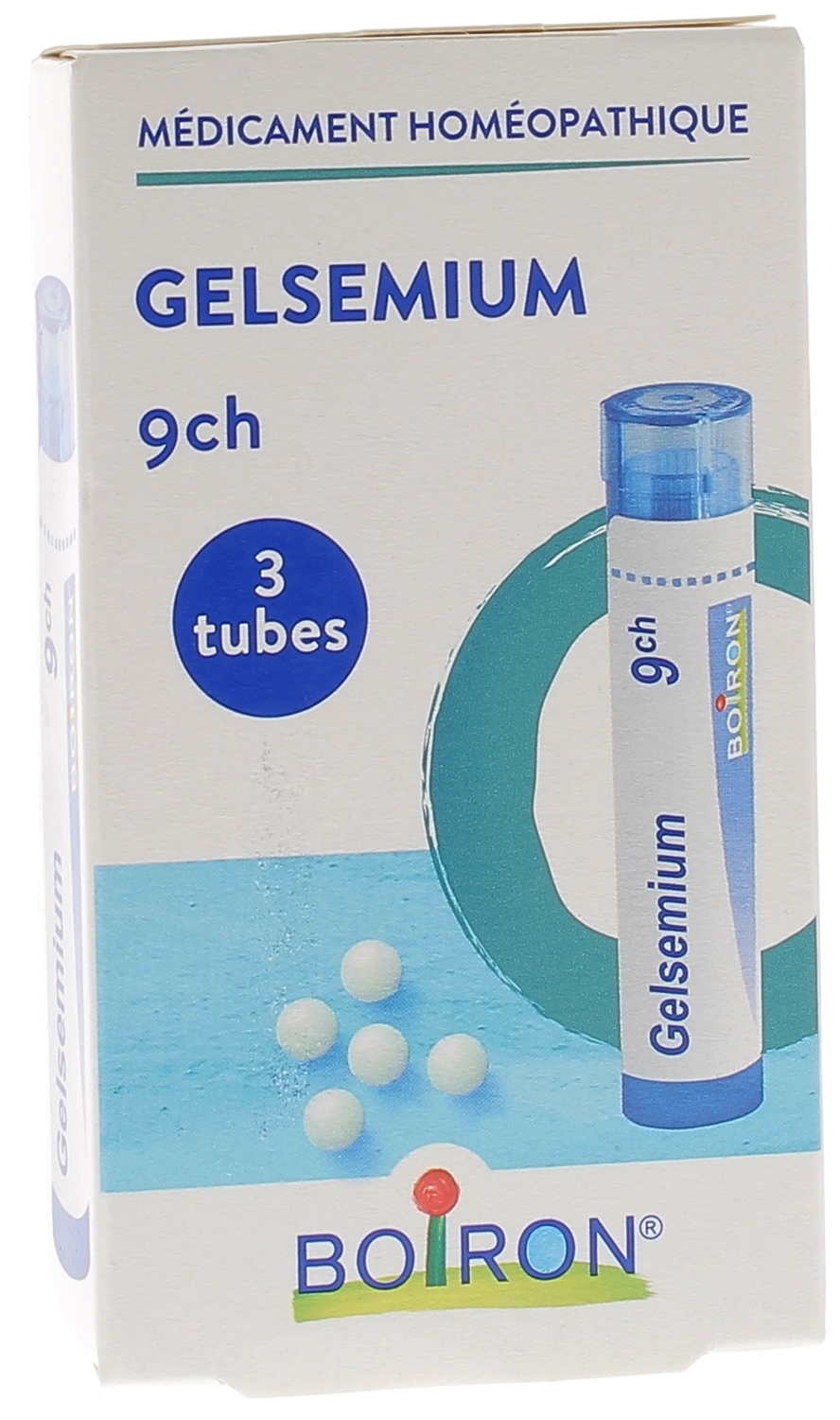 GELSEMIUM 9CH granules Boiron - 3 tubes de 4g
