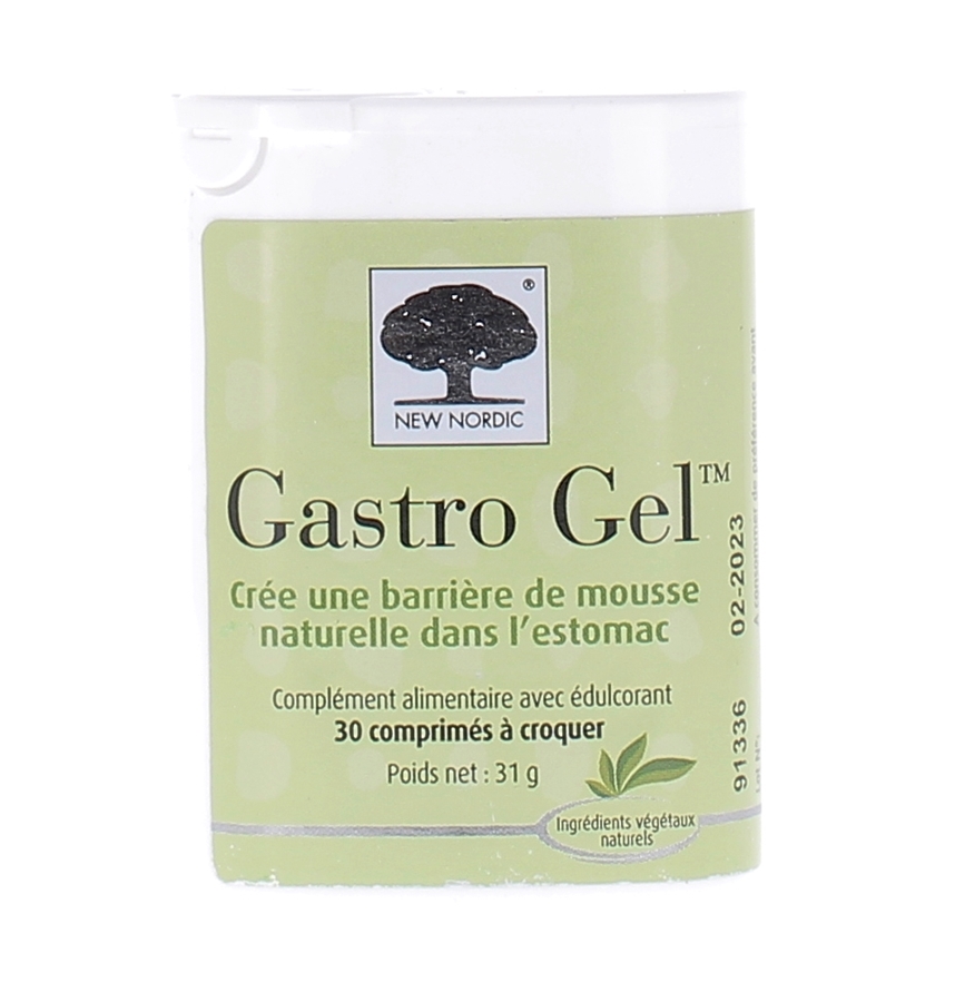 Gastro Gel New nordic - boîte de 30 comprimés
