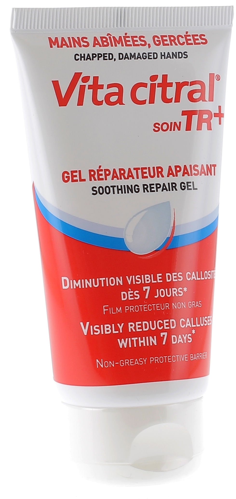 Gel Réparateur Apaisant mains abîmées Vita Citral soin TR+ - tube de 75 ml