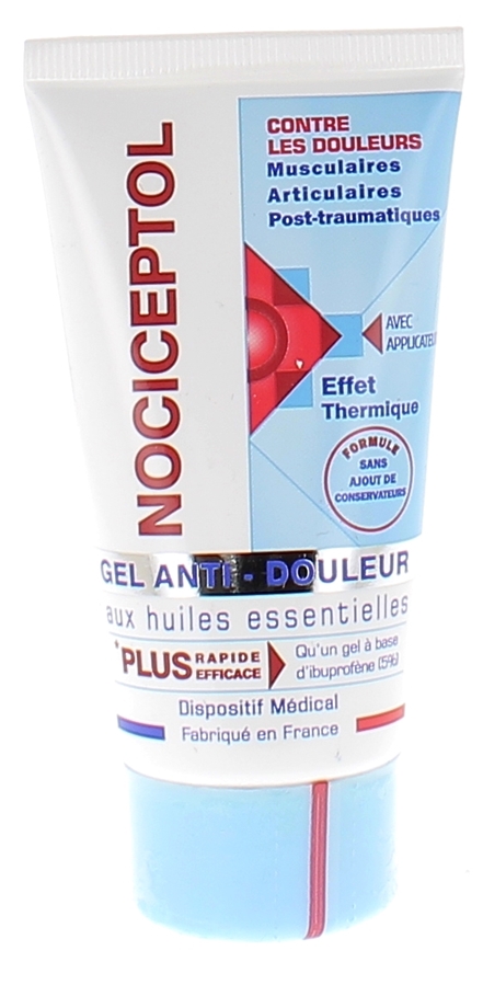 Gel anti-douleur aux huiles essentielles Nociceptol - tube de 40 ml