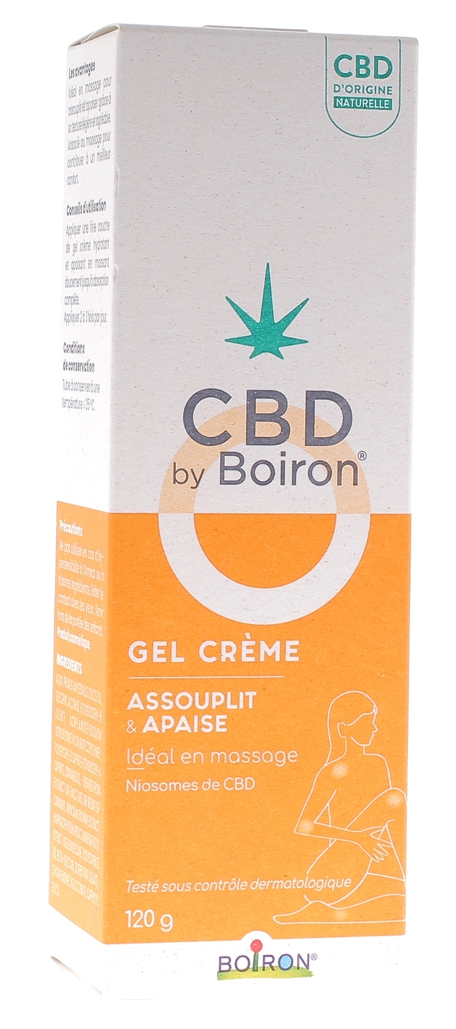 Gel crème CBD by Boiron - tube de 120ml