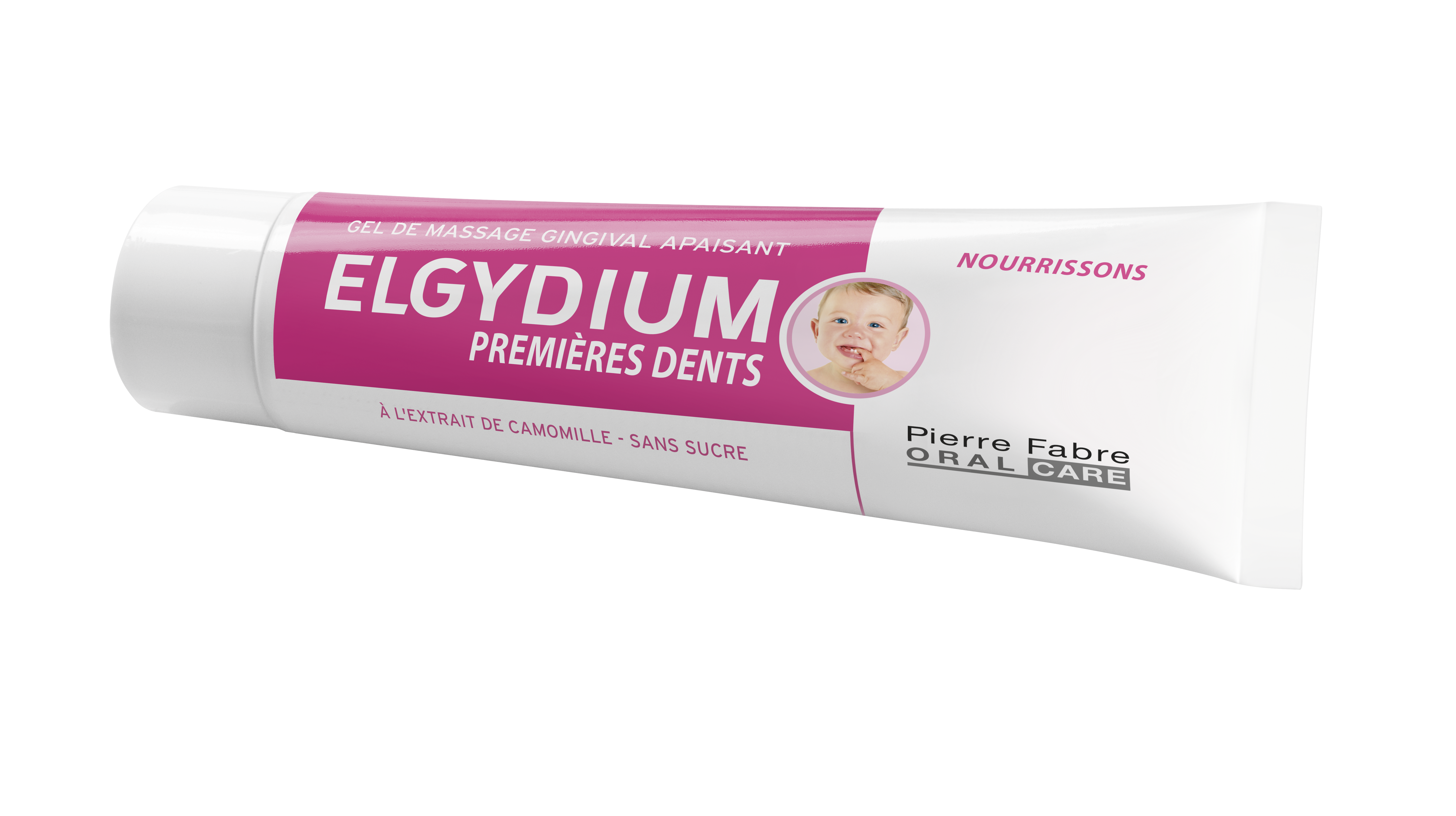 Gel de Massage Gingival Apaisant Nourissons Elgydium - tube de 15 ml