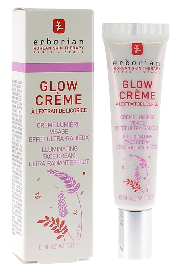 Glow crème Erborian - tube de 15 ml