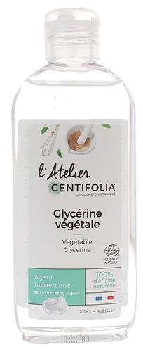 Glycérine végétale Centifolia - flacon de 200 ml