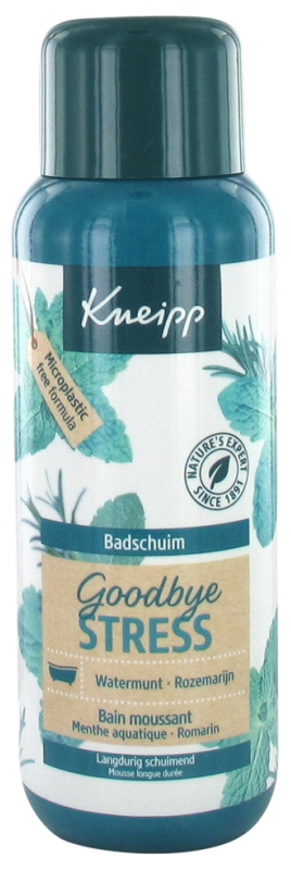 Goodbye Stress Bain moussant menthe aquatique romarin Kneipp - flacon de 400 ml