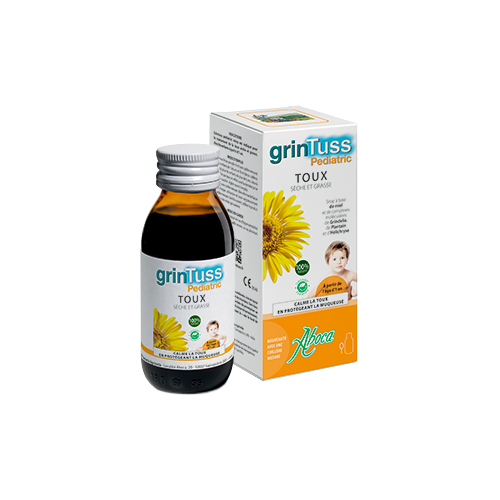Grintuss Kit Pediatric Aboca - Sirop toux sèche et grasse + Spray nasal