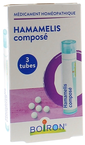 HAMAMELIS composé granules Boiron - 3 tubes de 4g