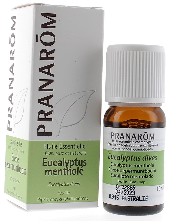 Huile Essentielle Eucalyptus Mentholé Pranarôm - flacon de 10 ml