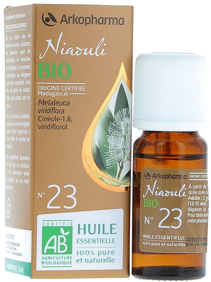 Huile Essentielle Niaouli Bio n°23 Arkopharma - flacon de 10 ml