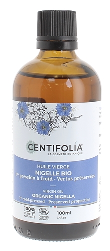Huile végétale Nigelle bio Centifolia - flacon de 100 ml