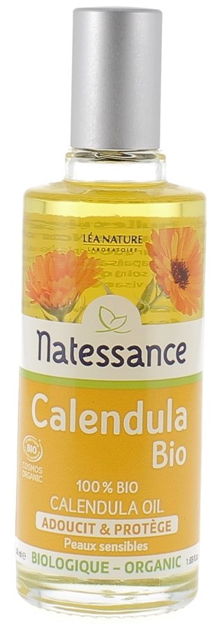 Huile de Calendula Bio Natessance - flacon de 50 ml