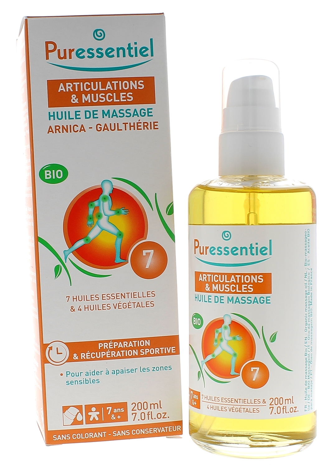 Articulations et muscles Huile de massage arnica et gaulthérie bio — free download