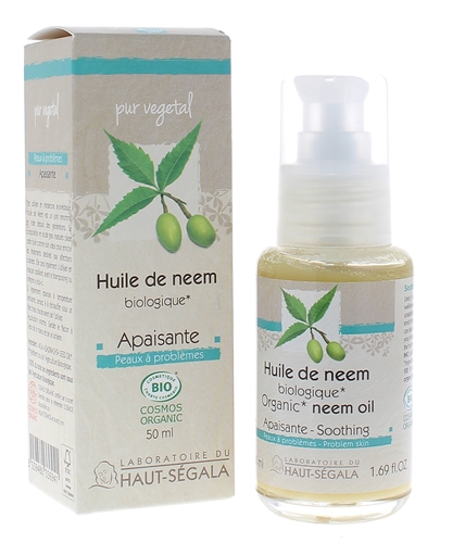 Huile de neem bio Haut-Ségala - peaux à imperfections