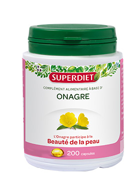 Huile d'onagre Super Diet - 200 capsules