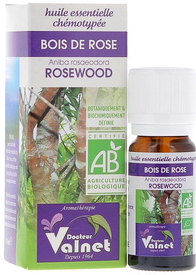 Huile essentielle Bois de rose Bio Dr Valnet - 10 ml
