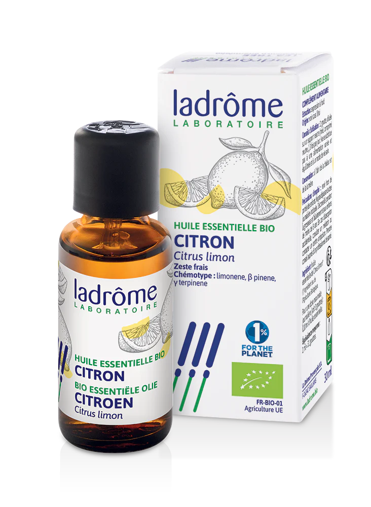 Huile essentielle Citron bio Ladrôme digestion, nausées — free download