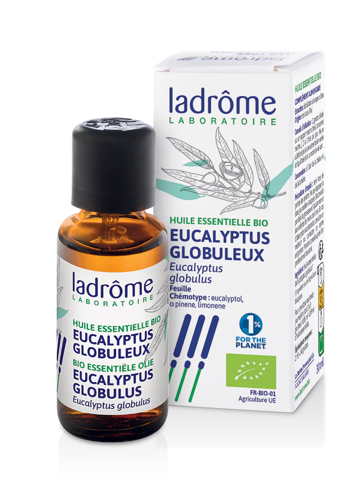 Olio Essenziale Biologico Eucalipto Radiata 10ml – Ladrôme – Chemotipo Eucaliptolo
