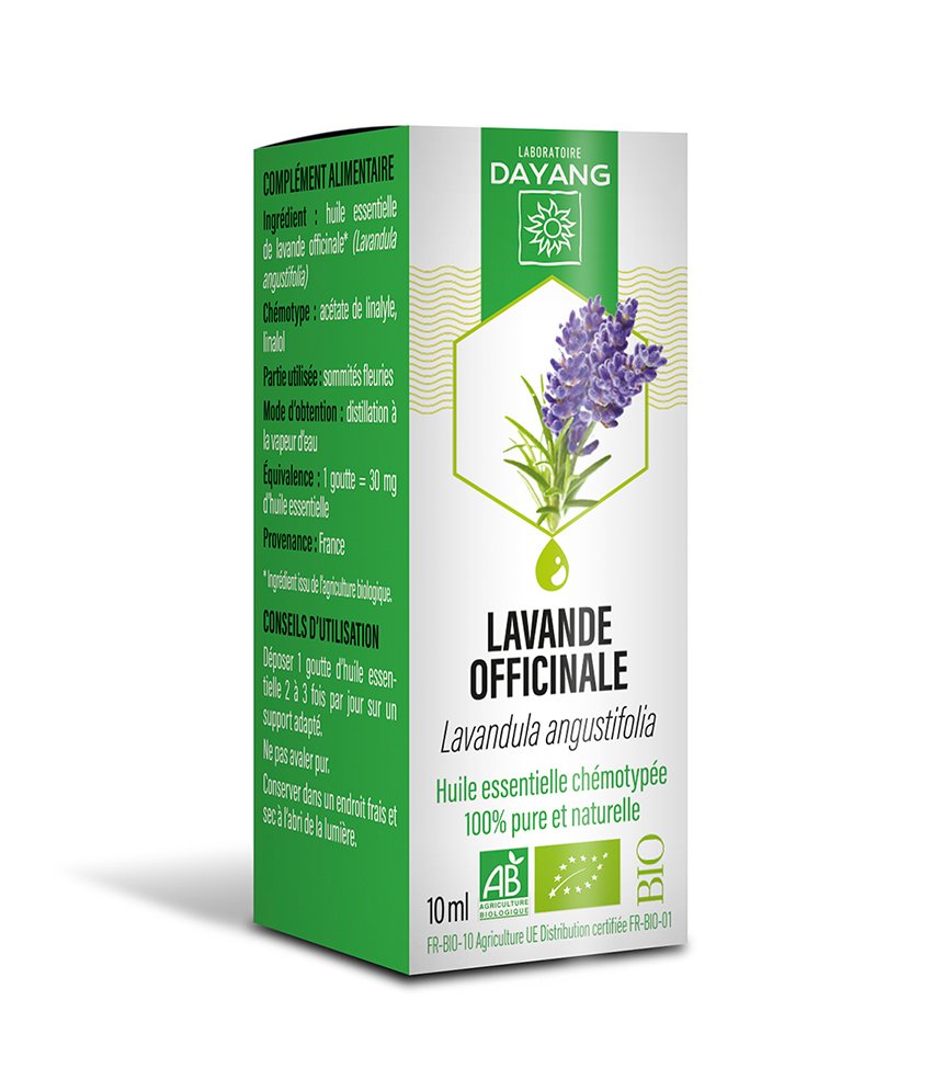 Huile essentielle Lavande officinale Dayang - Flacon de 10ml