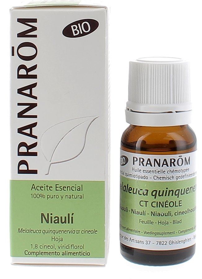 Huile essentielle Niaouli Bio Pranarom - Flacon de 10 ml