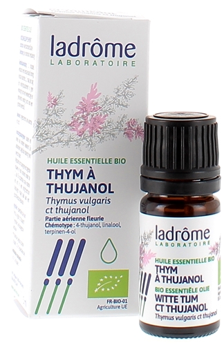 Huile essentielle Thym à Thujanol bio Ladrôme - flacon de 5 ml