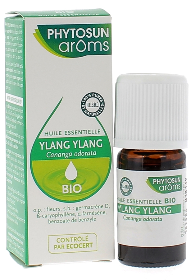 Huile essentielle Ylang ylang BIO Phytosun arôms - Flacon de 5 ml