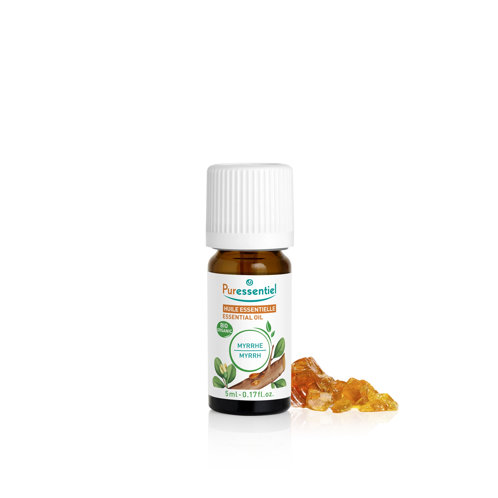 Puressentiel huile essentielle myrrhe bio - Peau sensible, à problèmes