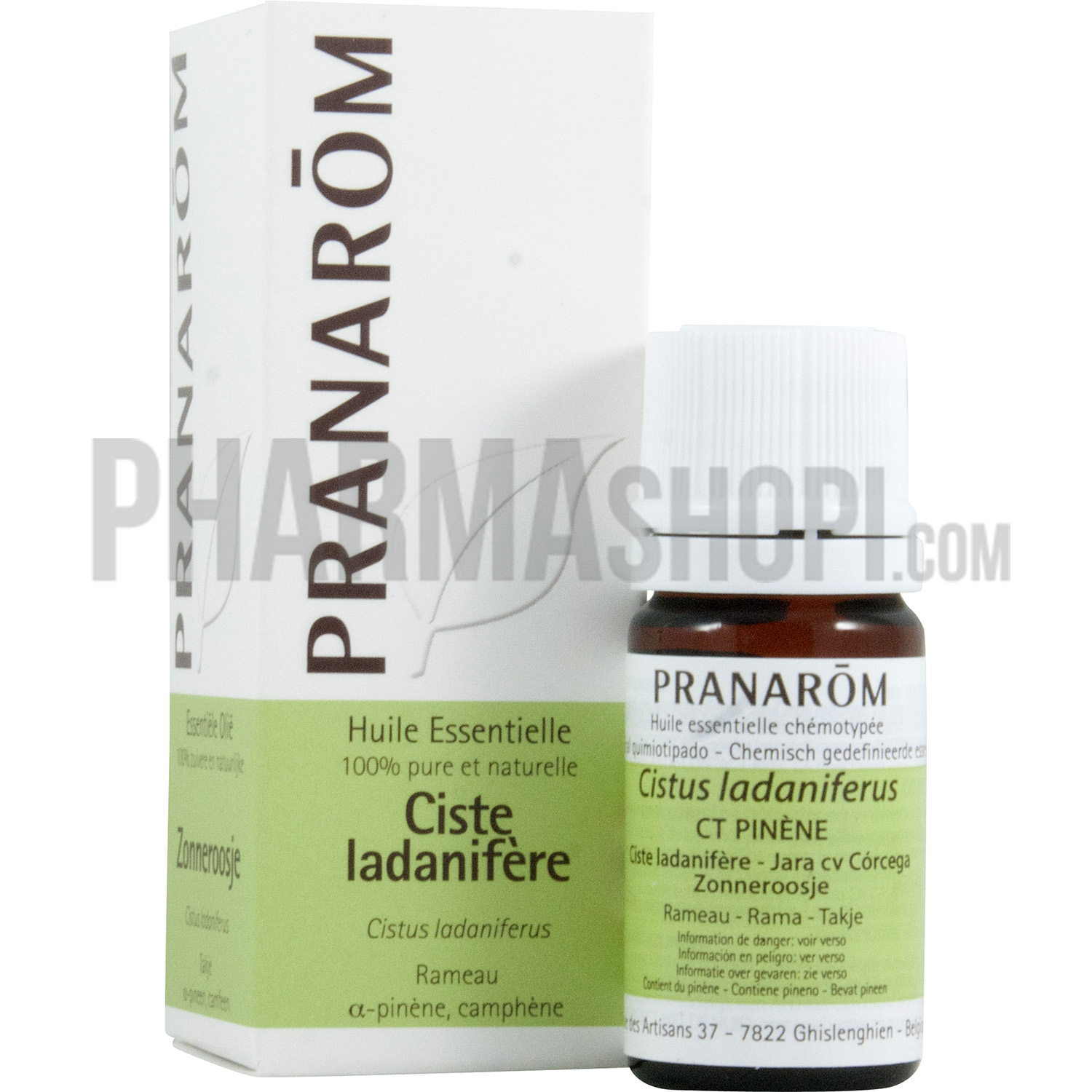 Huile essentielle de Ciste ladanifère Pranarôm - flacon de 5 ml