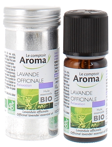 Huile essentielle de Lavande Officinale bio Le Comptoir Aroma - flacon de 10 ml